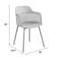 Patio Dining Armchair with Cushion-1089135034