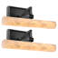 2PCS - Luminaire de salle de bain à DEL 12 "à intensité variable avec abat-jour albâtre-123017137-121498473-121498475