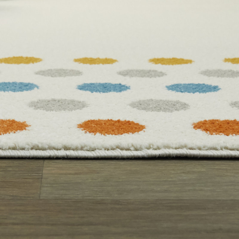 Tapis ivoire Dechaun, Rectangle 5 pi 3 po x 7 pi, Ivoire ivoire