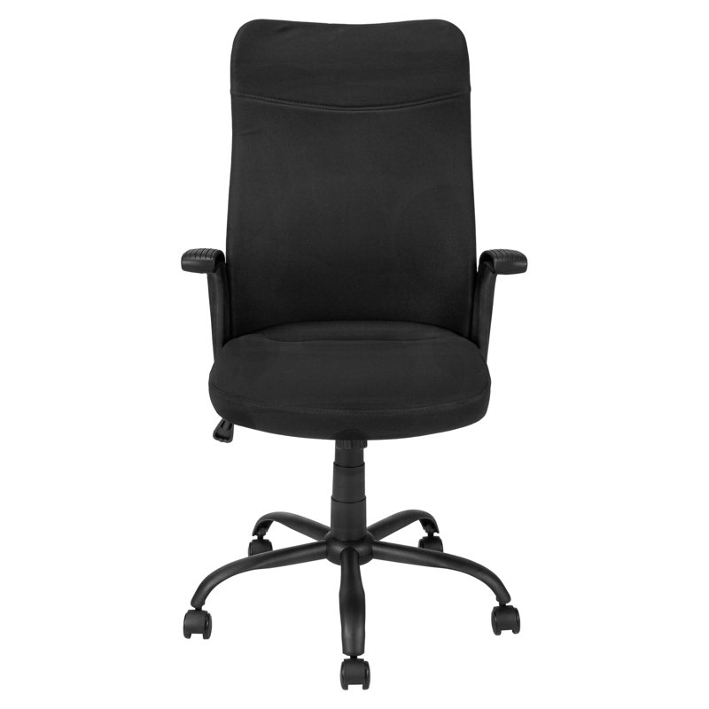 Chaise de bureau contemporaine ergonomique, hauteur réglable, pivotante, filet noir, pour une utilisation moderne: ergonomique, hauteur et treillis métallique, efficacité