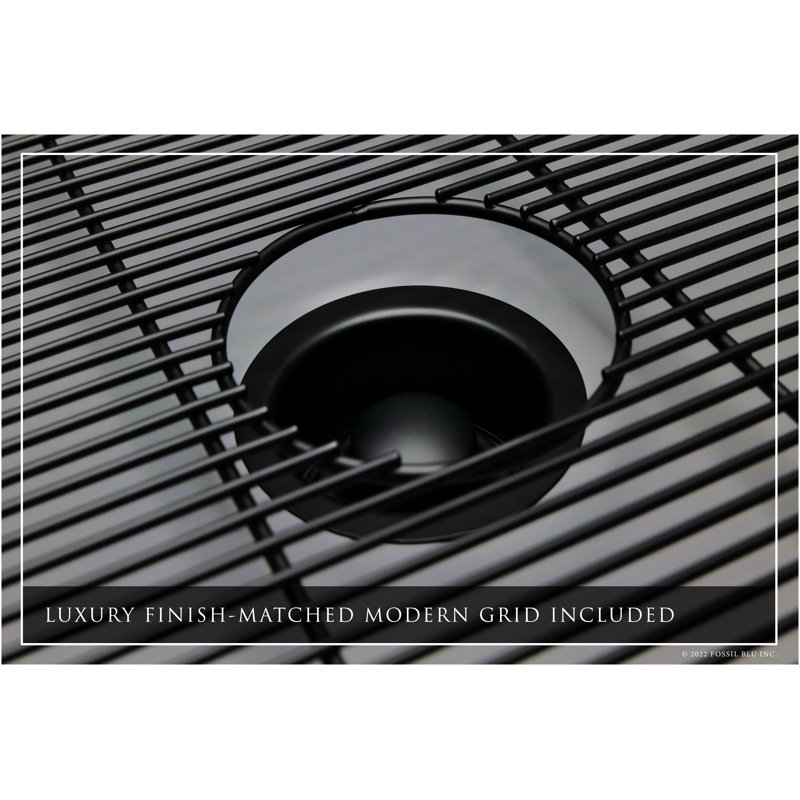 Luxury Solid Fireclay Farmhouse Sink, Matte Black Accessories