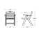 Nautical Folding Lowback Chair
