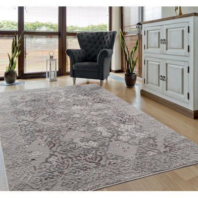 Tapis gris Askov