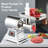 TECSPACE Stainless Steel Electric Meat Grinder
