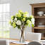 Silk Faux Floral Arrangement in Vase