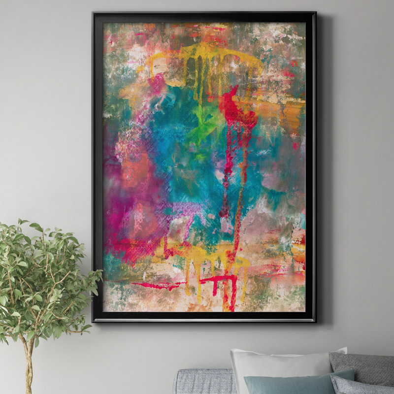 «Susan Jill» par J Paul, reproduction d'art sur toile encadrée, H 22,5 po x l 30,5 po x P 1,5 po, Noir