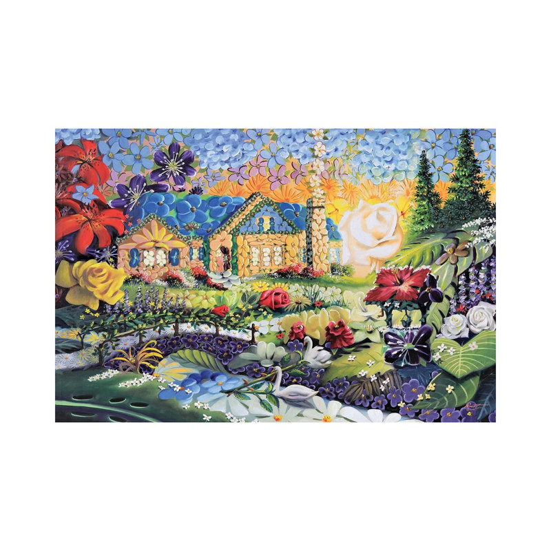 Home Grown - Illusion by D. "Rusty" Rust - Gallery-Wrapped Canvas Giclée on Canvas, Canvas, 20.32 cm H x 30.48 cm W