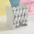 Minimalist Metal Non-Skid Bookend