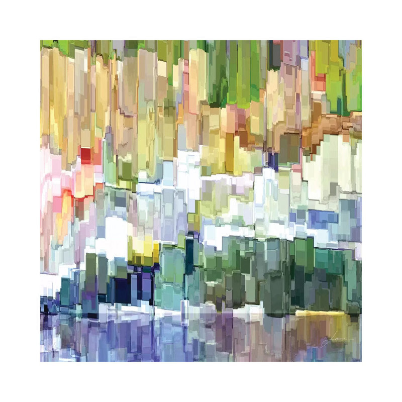 Glacier Bay III by James Burghardt - Wrapped Canvas Gallery-Wrapped Canvas Giclée, 45.72 cm H x 45.72 cm W