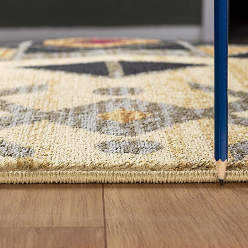 Tapis Southwest, résistant aux taches, Rectangle 7 pi 10 po x 10 pi 3 po