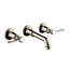 AXOR Montreux Wall Mounted Bathroom Faucet Trim with Lever Handles Faucet Trim Only-11080917