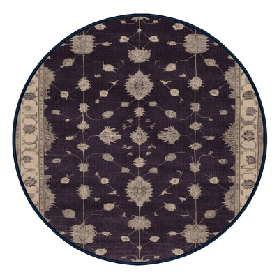 Tapis mauve lavable à la machine
