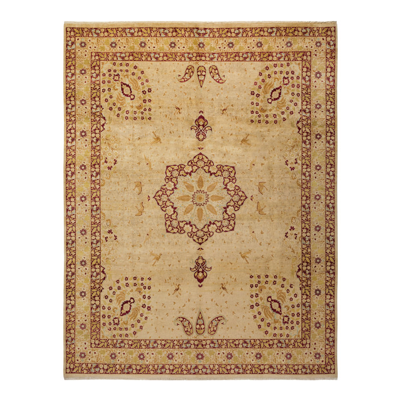 Classic One-of-a-Kind 9' 2" X 12' 0" Hand Knotted Area Rug