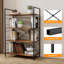 114cm H x 75cm W Metal Book Display Bookcase-2042424197