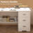 47 Inch Home Office Computer Desk ,Small Desk,with 3 Drawers  &Storage File Cabinet-1558529096