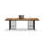 Brown+Black Rectangular Solid Wood+Iron desks-107293672