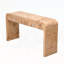 Table d'entrée moderne en placage de bois de ronce avec construction robuste-519799394