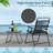 Tindon 2 - Person Patio Dining Set with Square Table