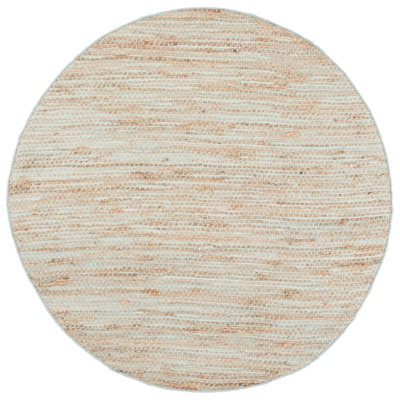 Cape Cod 236 Hand Woven Jute; Cotton No Pattern Rug