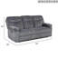 Canapé inclinable surdimensionné Comfy