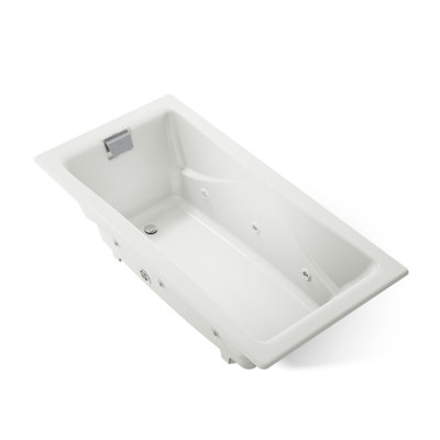Baignoire tourbillon encastrée / encastrable 72 po x 36 po Tea-for-Two