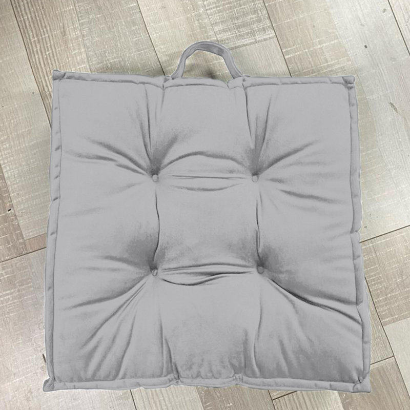 Bystrc Seat Cushion, Silver