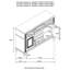 Keymari 4-drawer Sideboard Buffet Cabinet Silver Oak