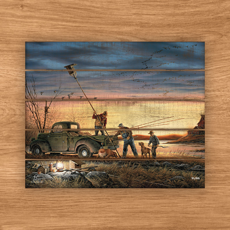 Le Conservateur, 45,7 x 55,9 cm, Tableau mural en palette de bois