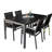 Hiran 4 - Person Patio Dining Set with Rectangular Table-40631837