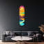 Peinture décorative en verre trempé