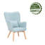 Clarksdale Upholstered Wingback Chair-1655667219