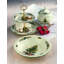 Marieluise Ivory Flowers Christmas Tiered Stand