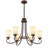 6 Light Dimmable Classic / Traditional Chandelier-126107131