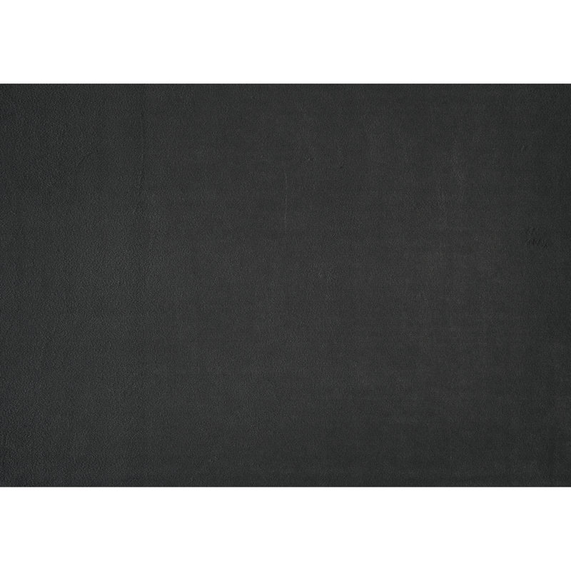 Mobilier de chambre à coucher grand lit en bois massif, revêtement en velours gris foncé, lit plateforme réglable avec tête de lit, velours, structure