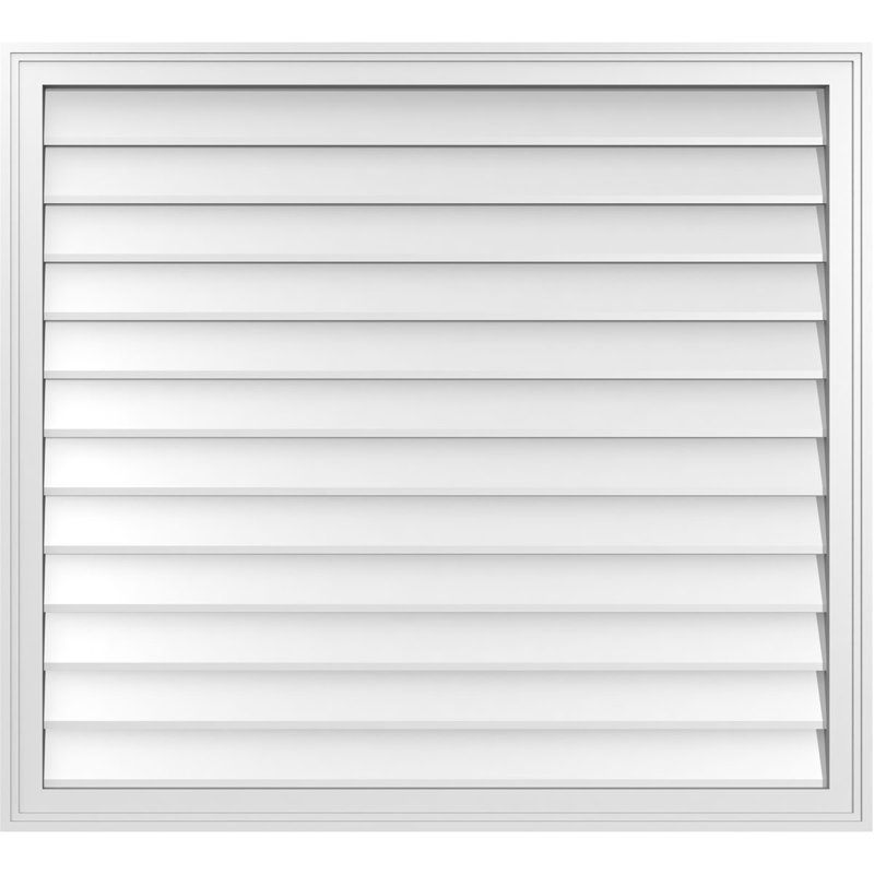 Cadre en brique, brun clair apprêté, H 38 po x l 42 po x P 1,5 po