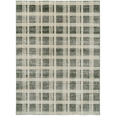Terriah 6.7X9 17774-490 GREEN/GREY
