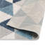 Rivka Modern Blue/Grey/Cream Geometric Rug-26164150