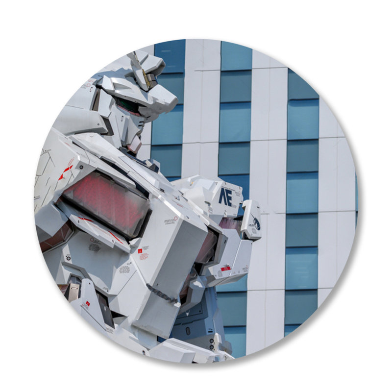 «Mech Watch» par Decorumby, impression sans cadre, Aluminium, H 24 po x l 24 po x P 1,5 po