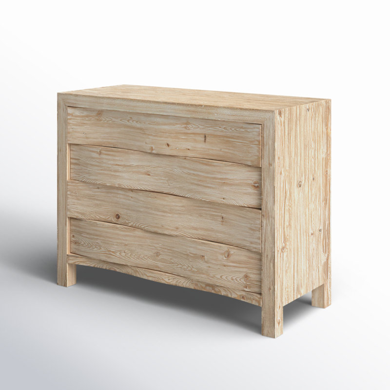 Presley 4 - Drawer Solid Wood Dresser