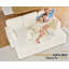 Canapé-lit modulaire avec lit escamotable et méridienne de rangement, revêtement capitonné-429706359