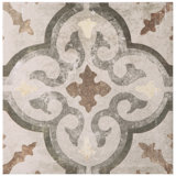 DAnticatto Decor Palazzo 9" x 9" Porcelain Wall & Floor Field Tile