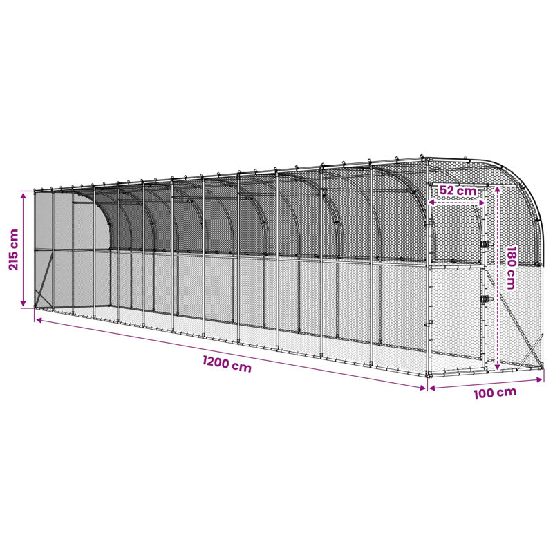 12 m² Chicken Coop