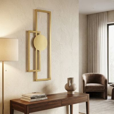 Trident Modern Metal Wall Art