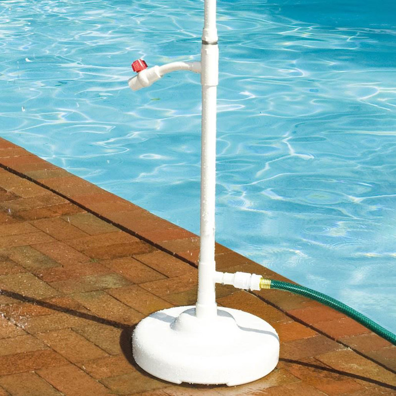 Hydrotools Spa Poolside PVC Hose Hookup Shower Ball Valve