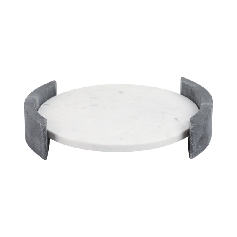Adrie Stone Tray, Black
