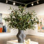 10 PCS 36 pouces branches d'olivier tiges de verdure plantes artificielles branche d'olivier pour vase réaliste tige verte décoration intérieure