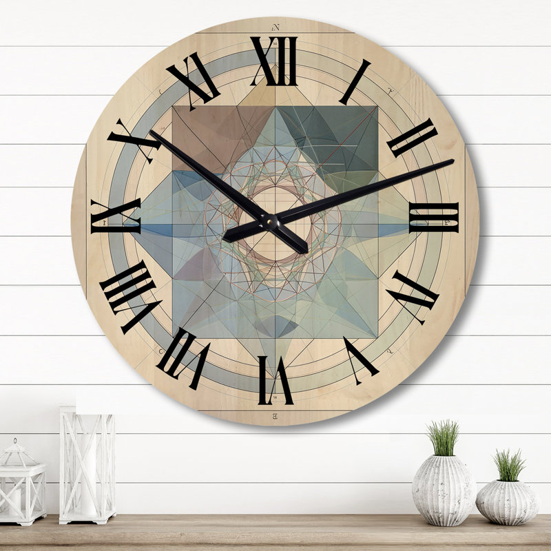 Horloge murale en bois serbe, Grand