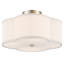 Plafonnier semi-encastré en tissu 4 lumières-1019904927-1019904923