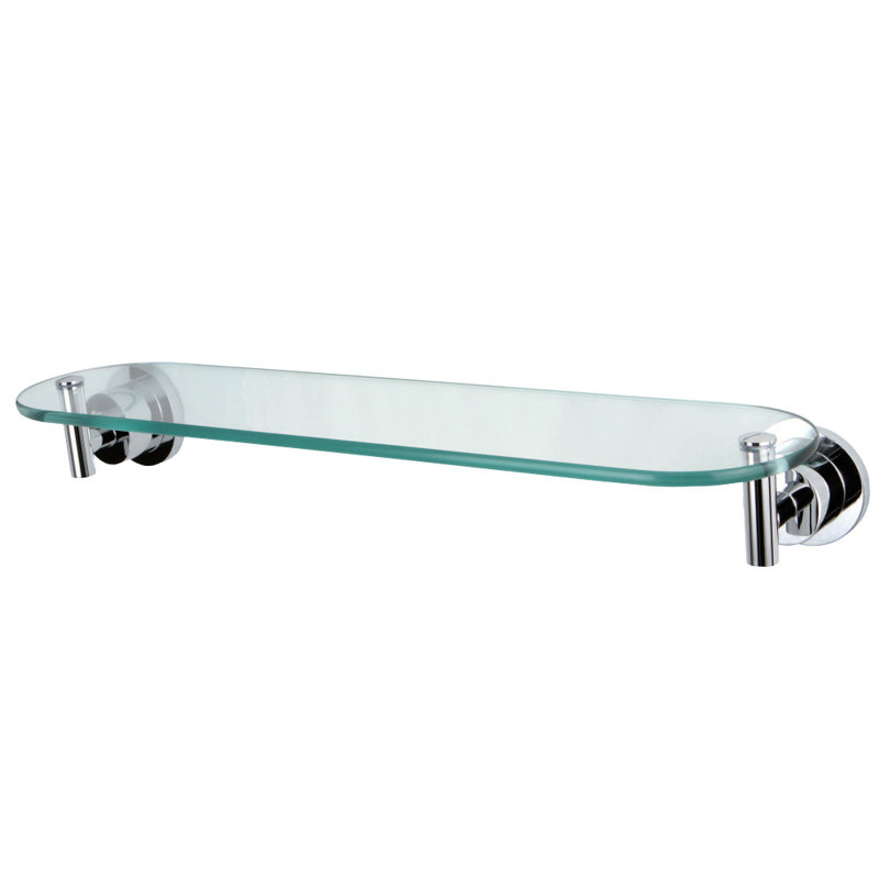 Concord Wall Shelf, Polished Chrome