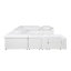 Canapé modulaire en cuir grainé italien inclinable 4 pièces Stanwinn-97964230